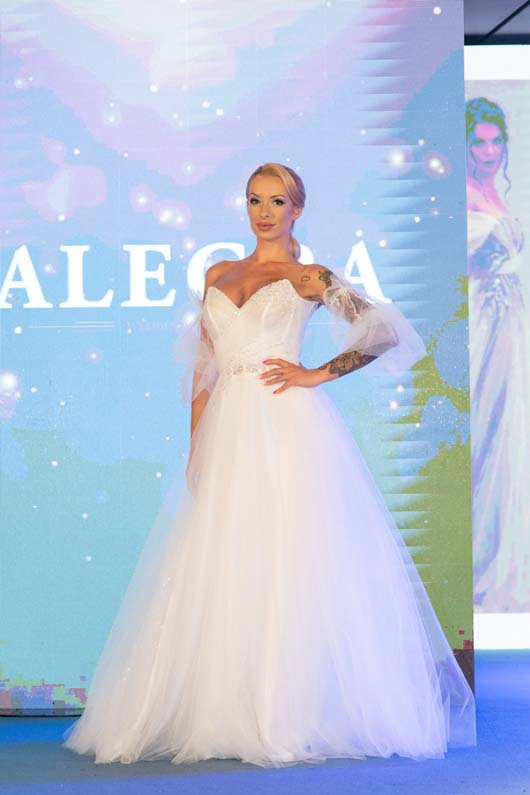 сватбени рокли АЛЕГРА на фестивала на модата и красотата